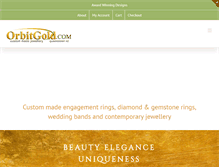 Tablet Screenshot of orbitgold.com